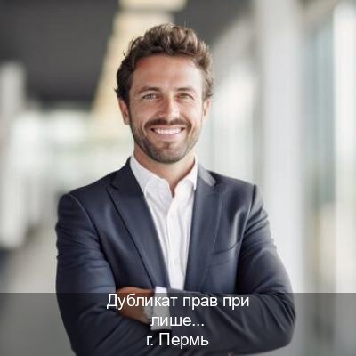 Сделать удостоверение в г. Пермь (Дубликат прав при лишении купить в Перми — Помощь в любом регионе) - инструктор Андрей 76